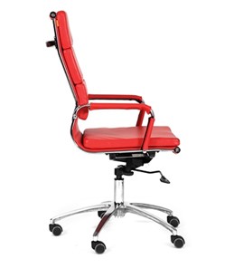 Кресло компьютерное CHAIRMAN 750 экокожа красная в Биробиджане - предосмотр 2